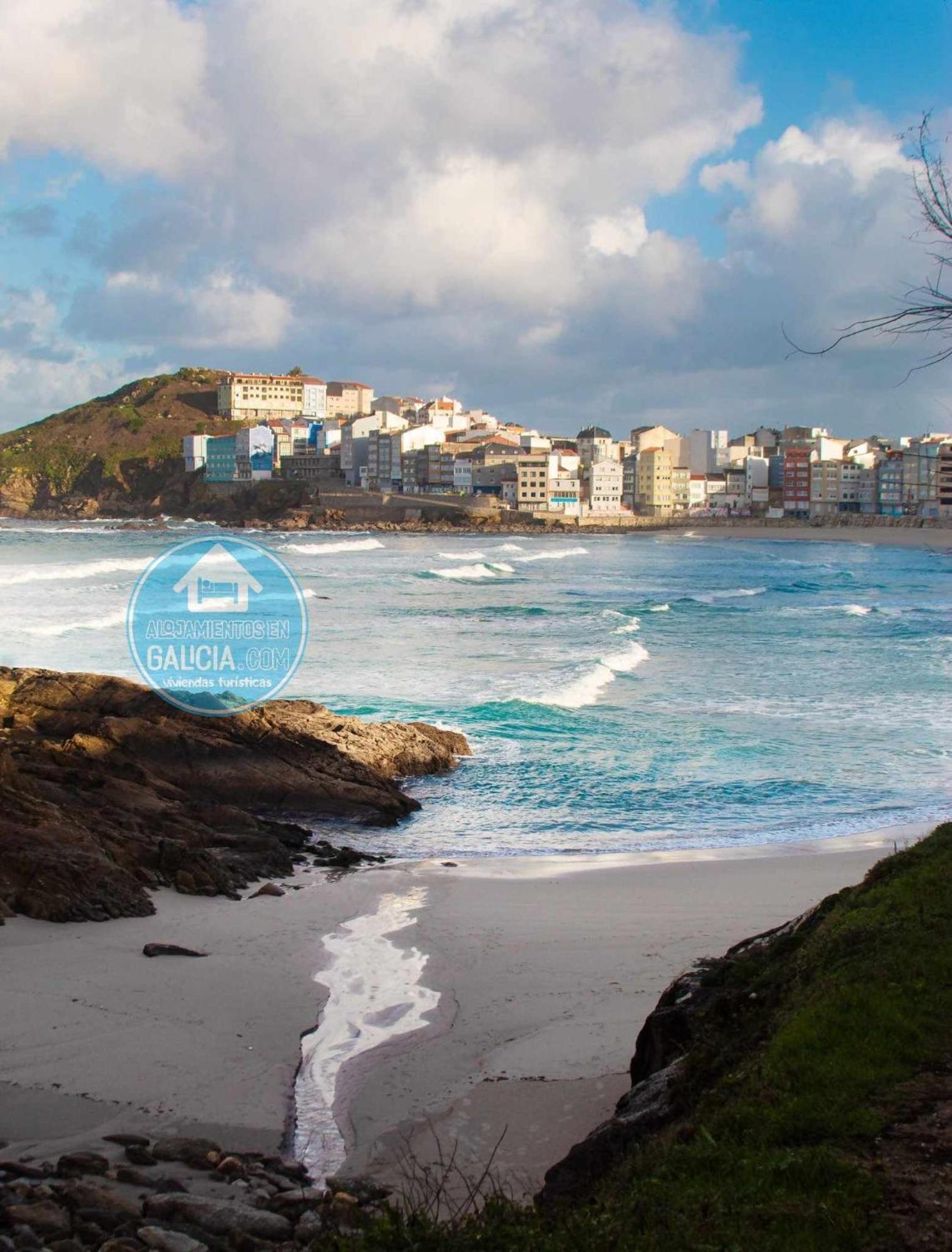 Ag Apartamento Nordes Malpica Primera Linea Playa ภายนอก รูปภาพ