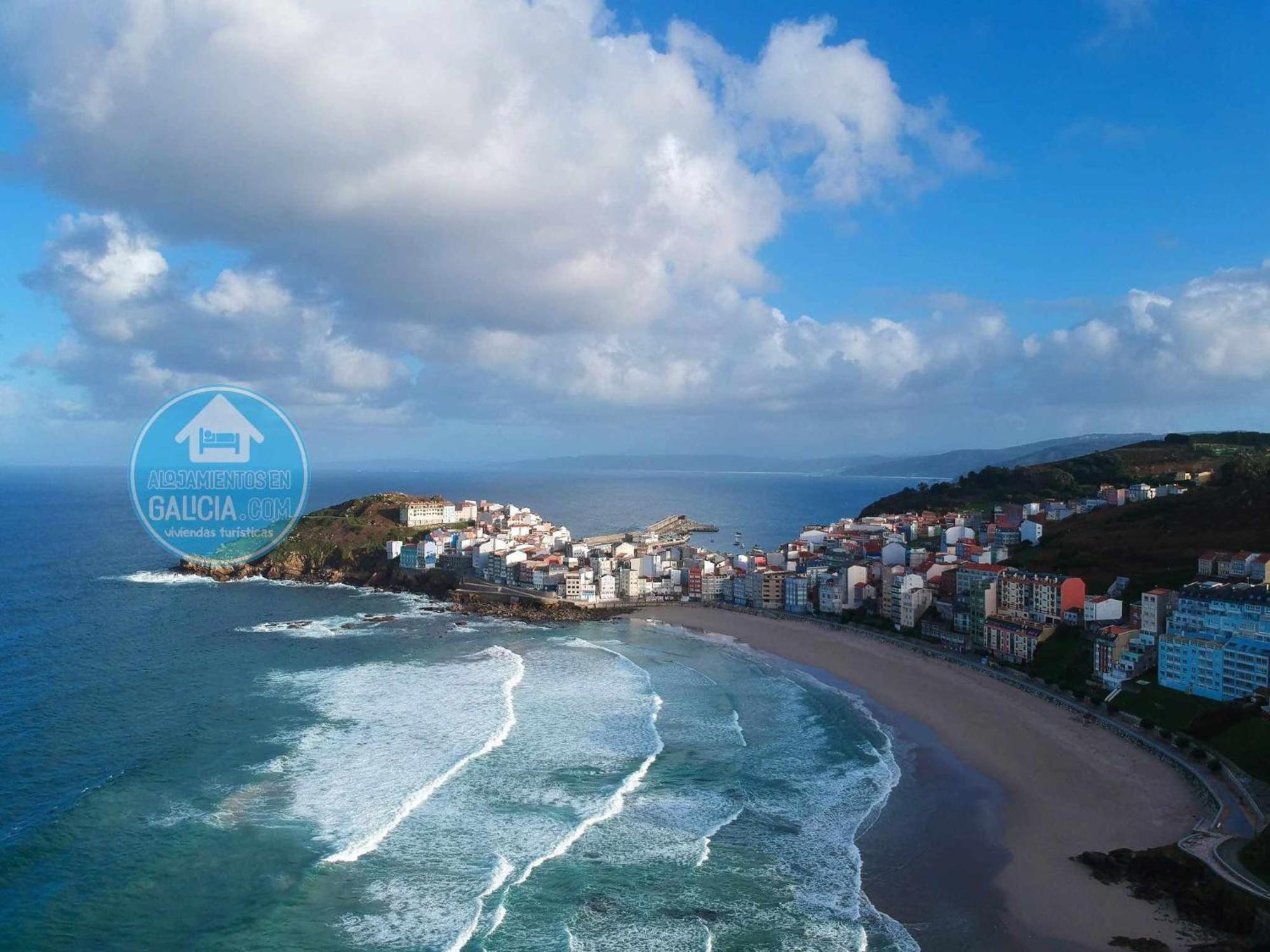 Ag Apartamento Nordes Malpica Primera Linea Playa ภายนอก รูปภาพ