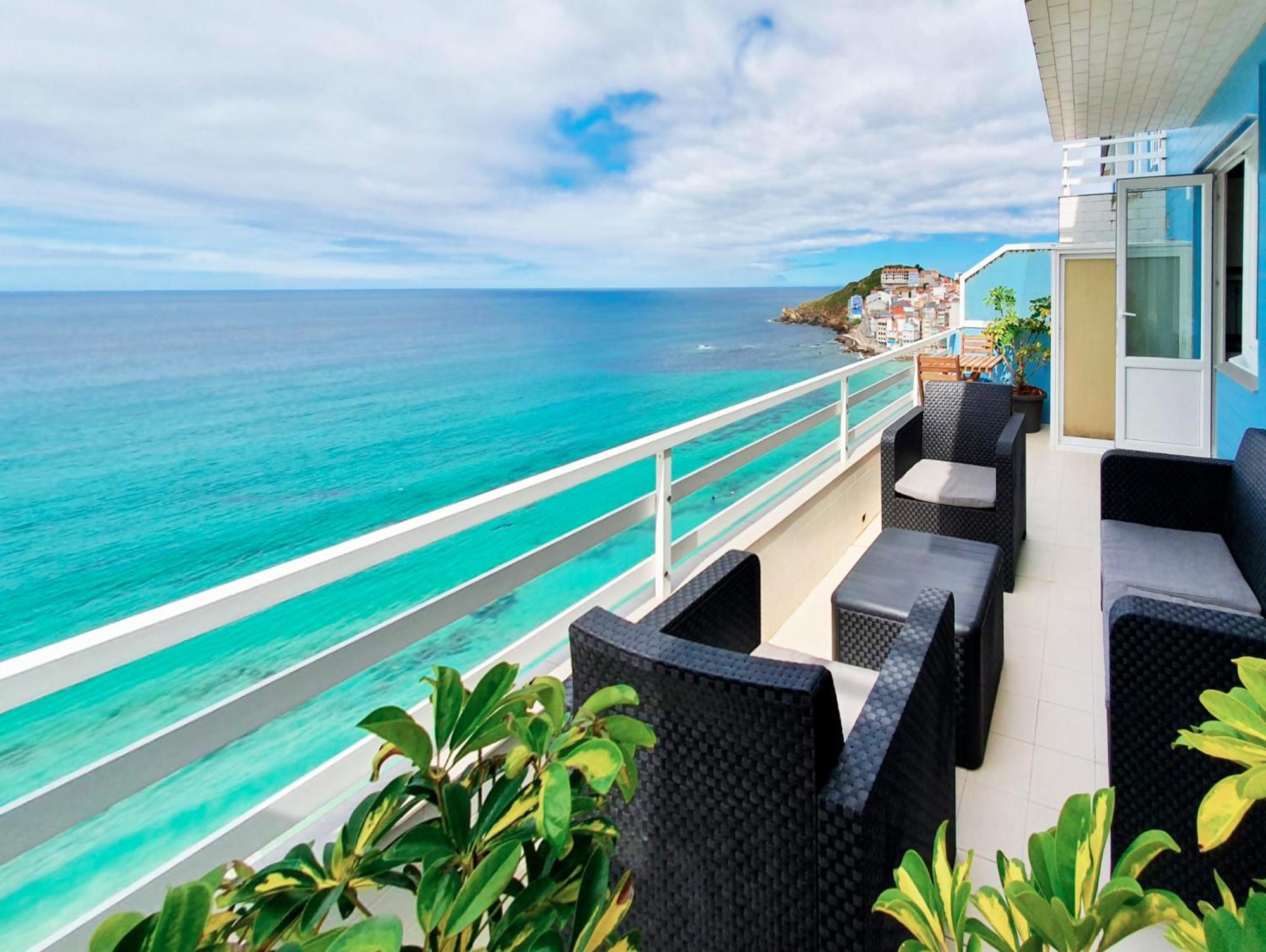 Ag Apartamento Nordes Malpica Primera Linea Playa ภายนอก รูปภาพ